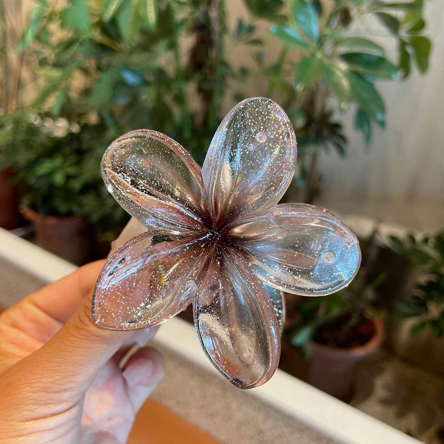 Flower Barrettes Women's Colorful Updo Gadget Hair Accessories sariiholidaycouture
