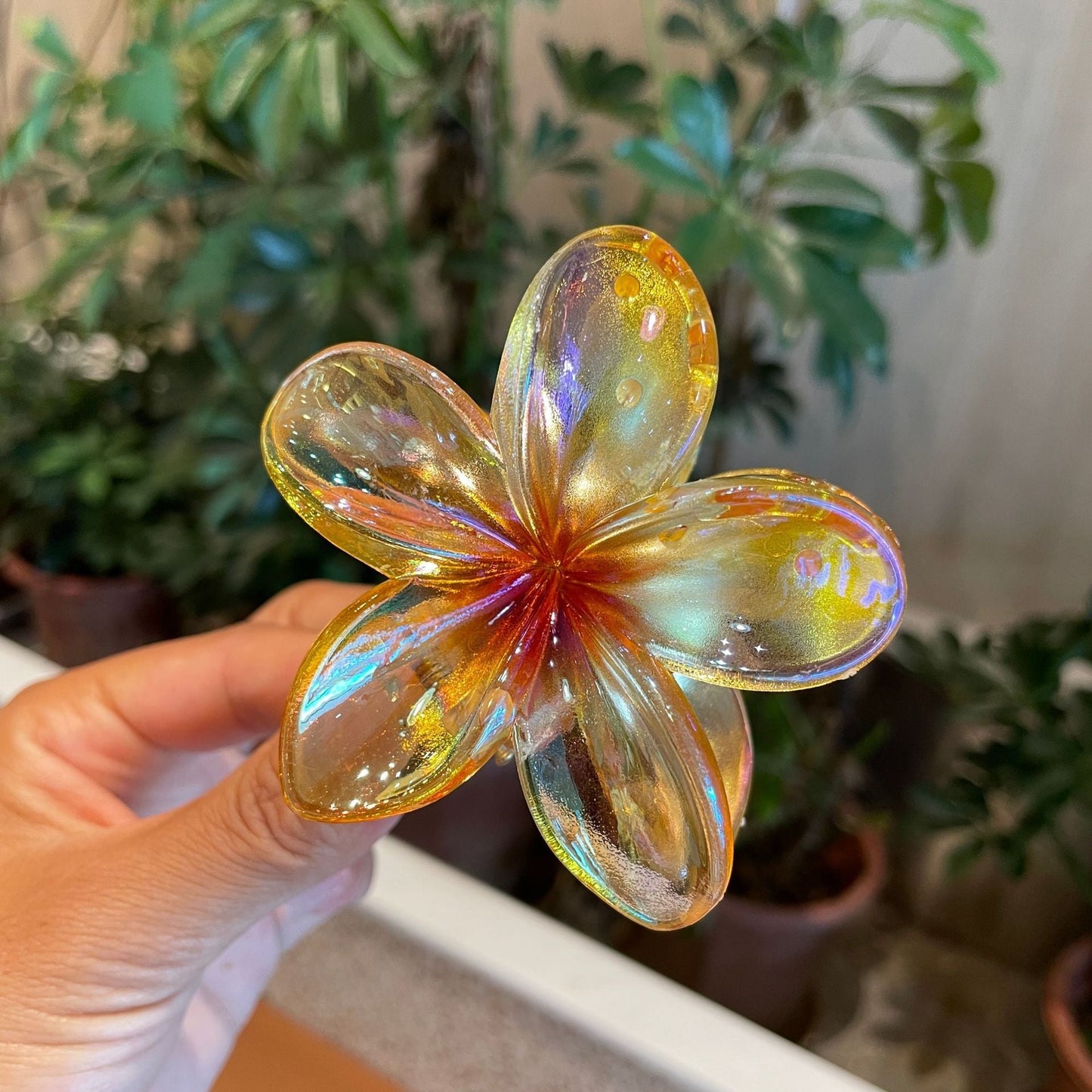 Flower Barrettes Women's Colorful Updo Gadget Hair Accessories sariiholidaycouture