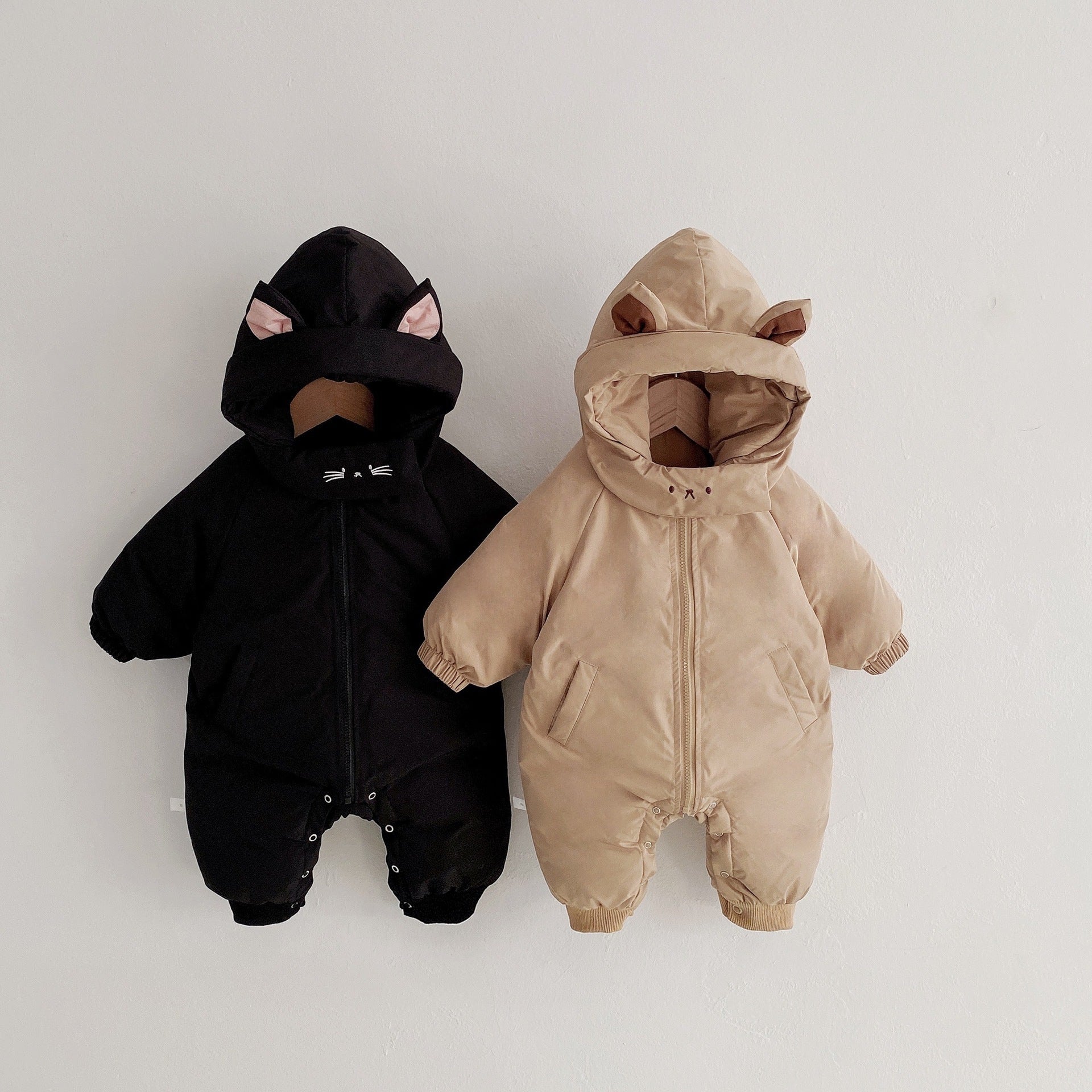 cozy thick baby jumpsuit