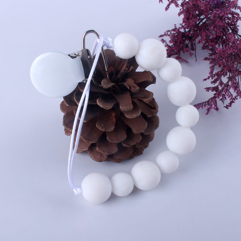 Baby Products Pacifier Clip Silicone Chain sariiholidaycouture
