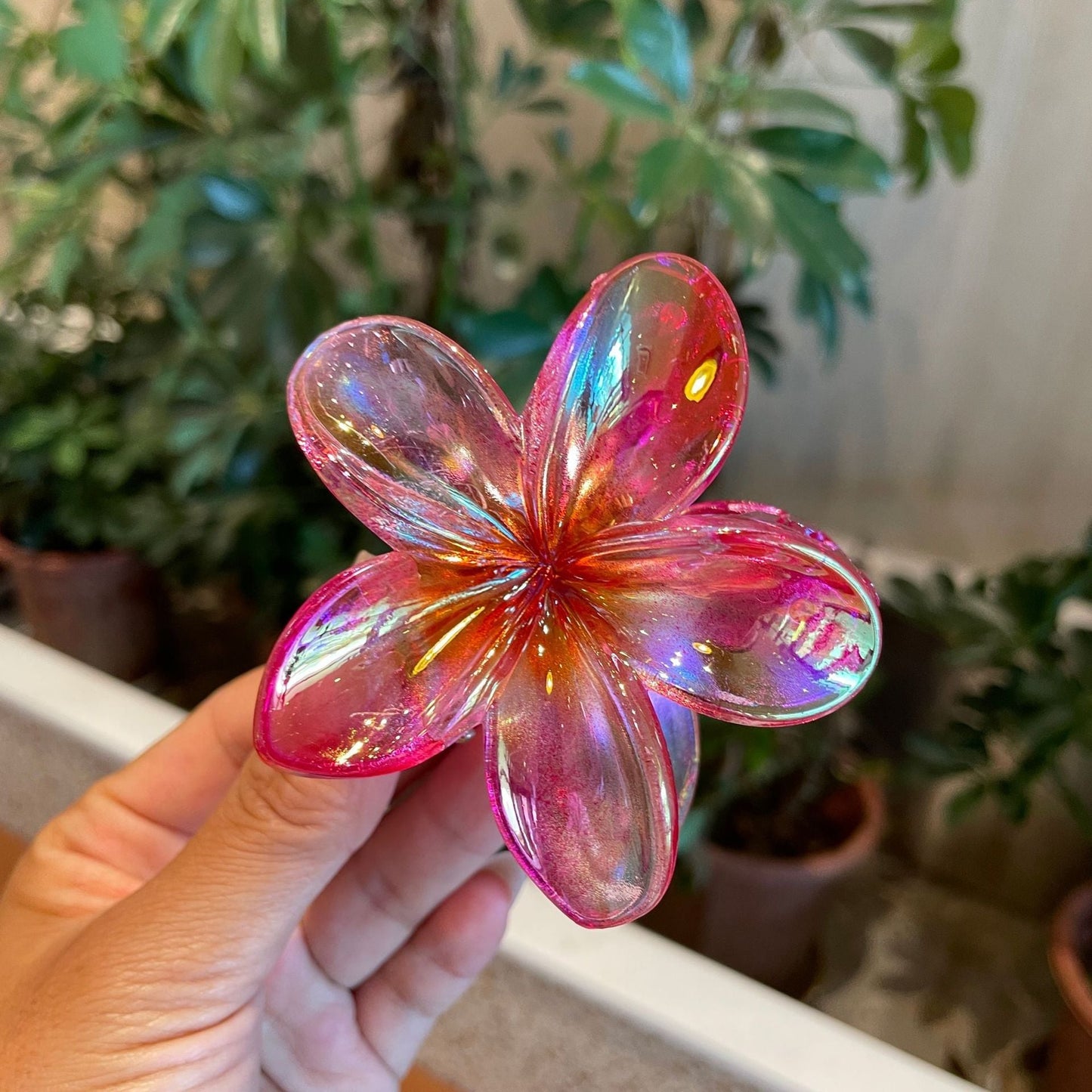 Flower Barrettes Women's Colorful Updo Gadget Hair Accessories sariiholidaycouture