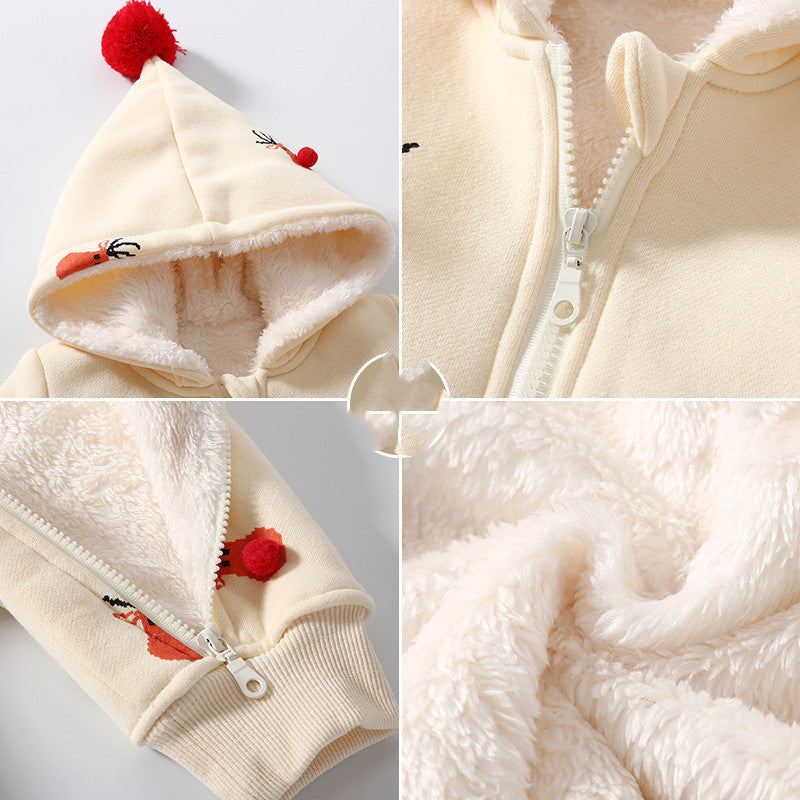 Khaki Padded Baby Clothes