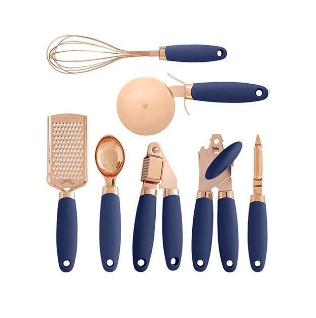 Kitchen Household Peeler Gadget Copper Plating Set sariiholidaycouture