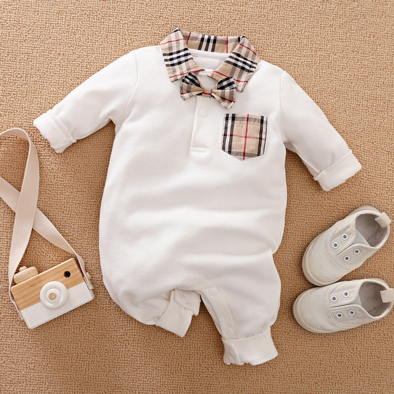 Long-Sleeve Baby Romper