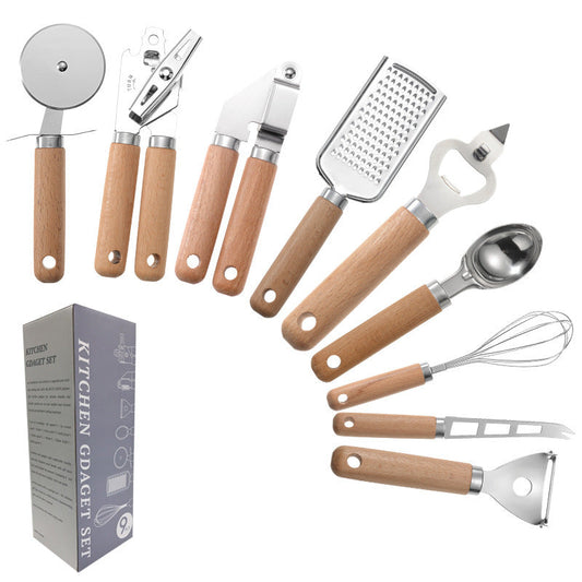 Creative Kitchen Gadget Wooden Handle sariiholidaycouture