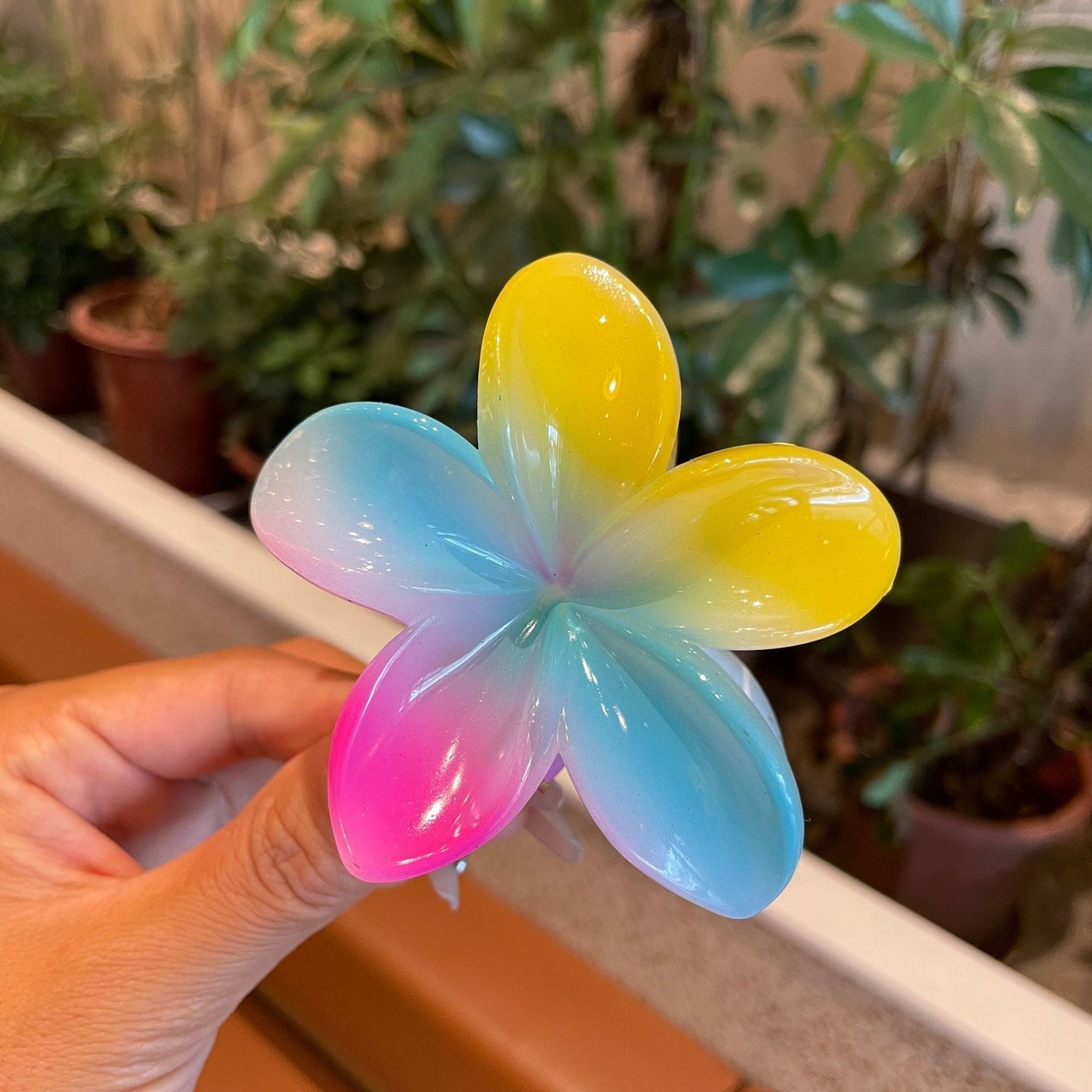 Flower Barrettes Women's Colorful Updo Gadget Hair Accessories sariiholidaycouture
