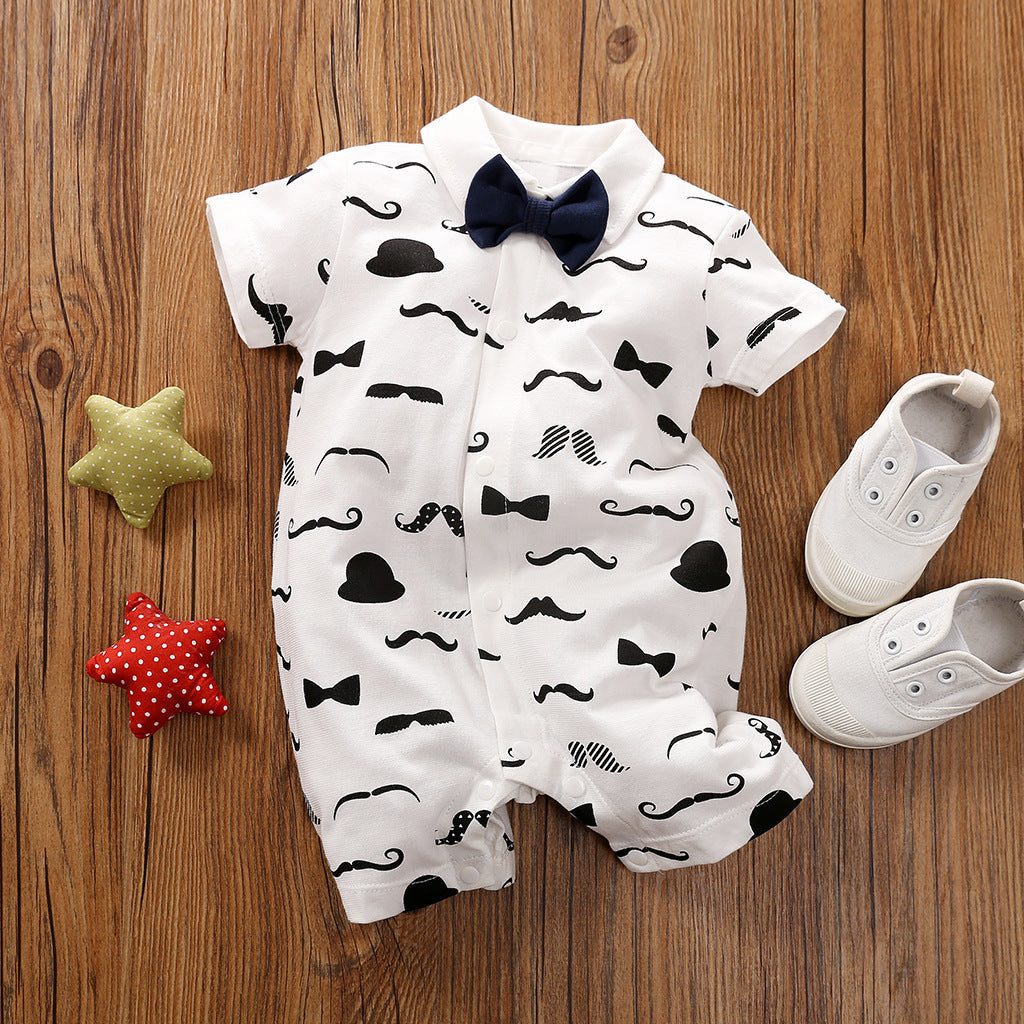 Long-Sleeve Baby Romper