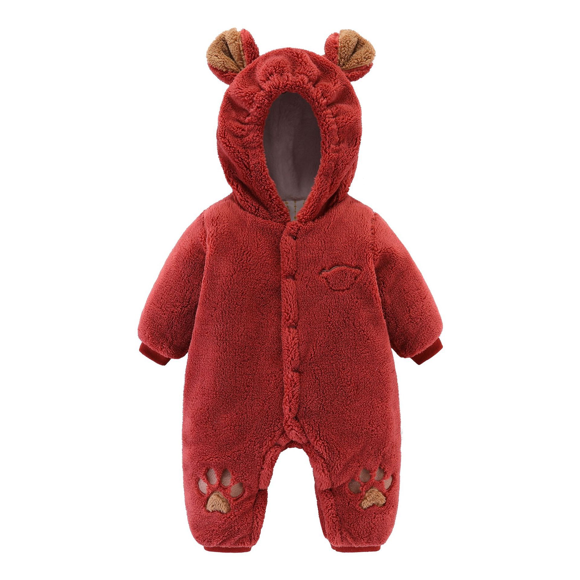 Quilted Baby Romper Onesie