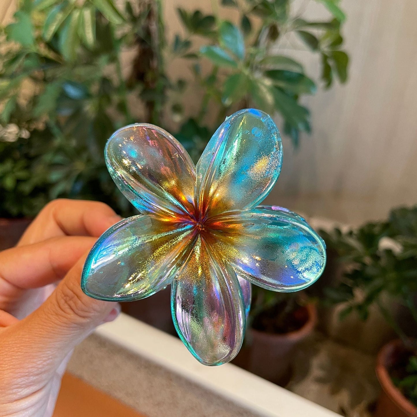 Flower Barrettes Women's Colorful Updo Gadget Hair Accessories sariiholidaycouture