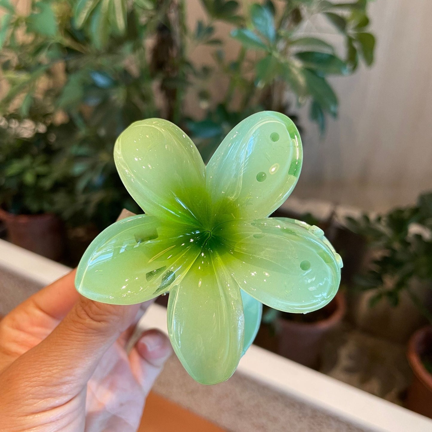 Flower Barrettes Women's Colorful Updo Gadget Hair Accessories sariiholidaycouture